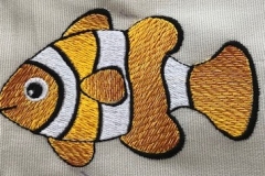 Clown Fish Sew out